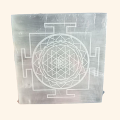 5 x 5 inch shree Yantra plate
