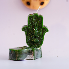 Hamsa Hand Protection Candle