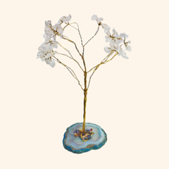 SPATIK/ CLEAR QUARTZ TREE